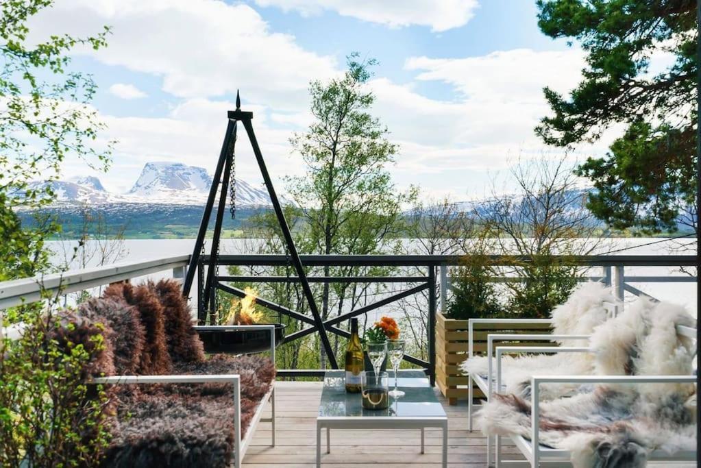 Cabin In Malangen Mestervik Buitenkant foto