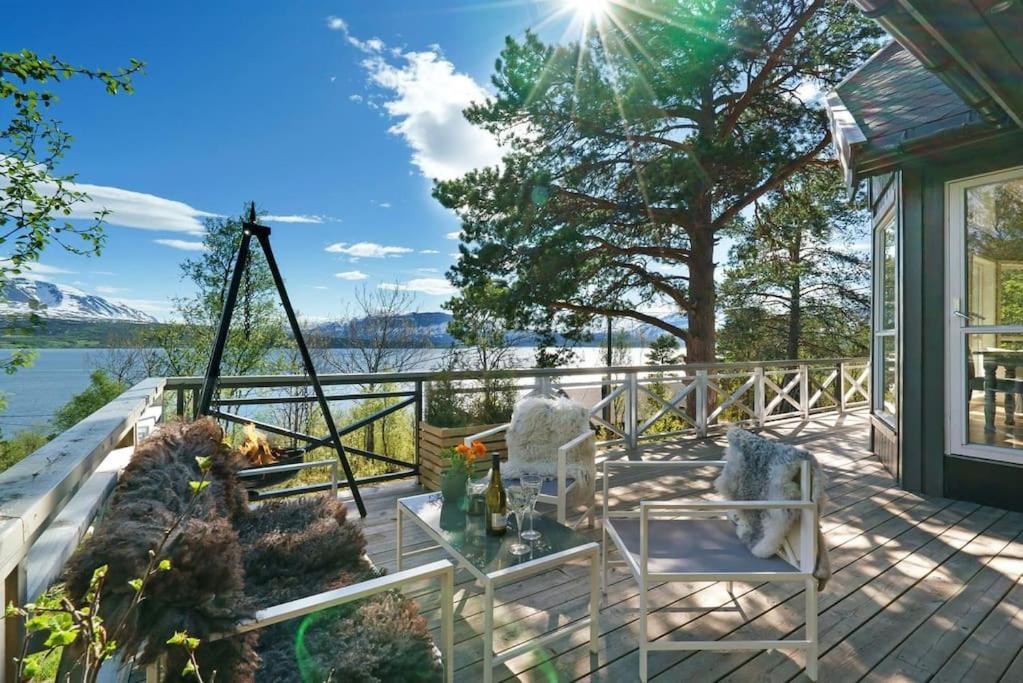 Cabin In Malangen Mestervik Buitenkant foto